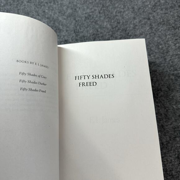 Fifty Shades of Grey Box set Of (3) Paperback First Edition (2012) Very Good - Picture 13 of 14